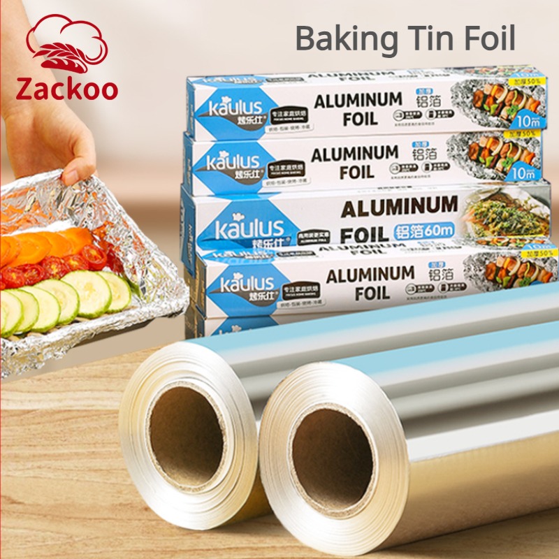 Kitchen Paper For Baking - Zackoo 10/20/40M Aluminium Foil for Baking