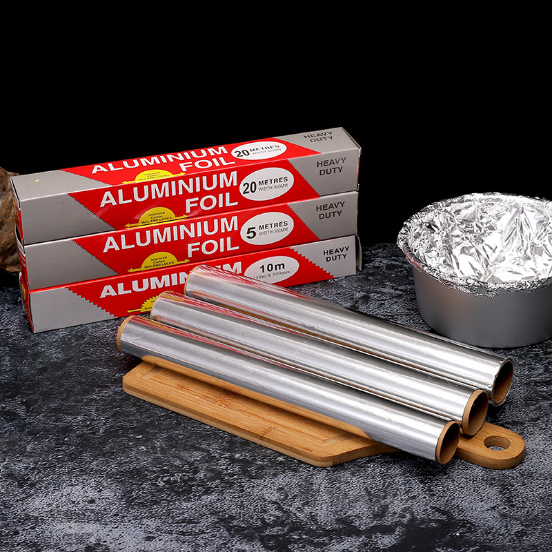Kitchen Paper For Baking - Heavy‑Duty Aluminum Foil Roll, 5/10/20 Meters