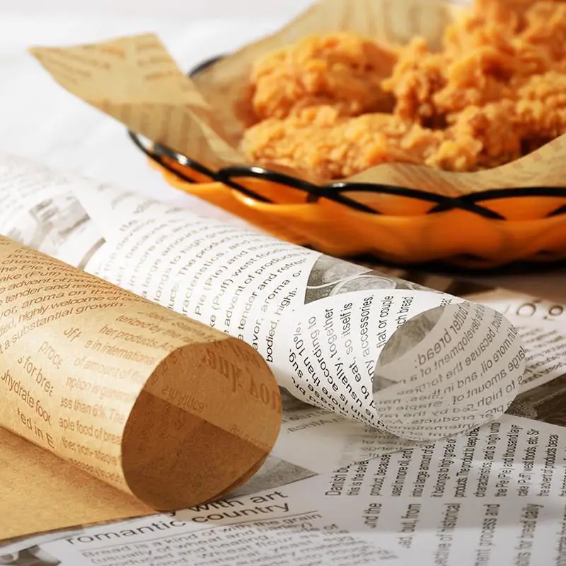 Kitchen Paper For Baking - 50pcs Oil-Proof Baking Food Wrapper Wax