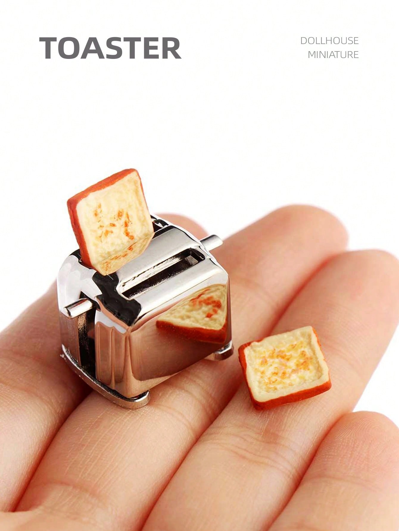 1:12 Dollhouse Miniature Toast - огляд і ціна Miniature Baking Kitchen