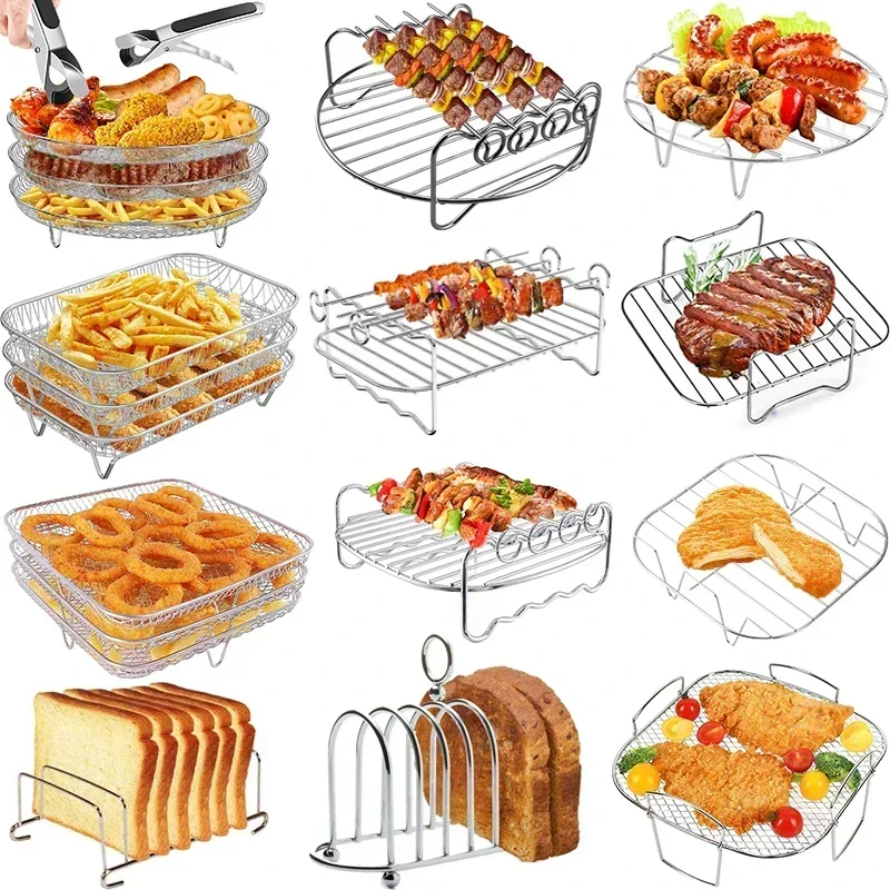 Metal Square/Round/Rectangle O - огляд і ціна Kitchen Baking Tray Rack