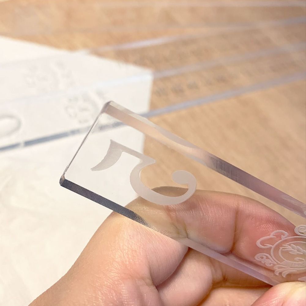 Acrylic Balance Ruler For Bisc - огляд і ціна Fondant Smoother Set