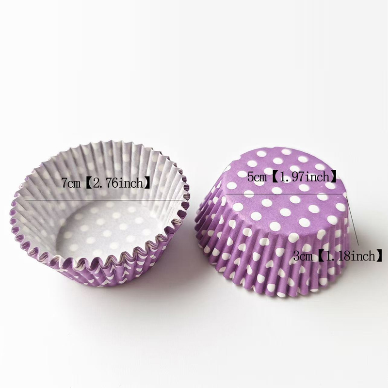 100Pcs Polka Dot Cake Paper Li - огляд і ціна Kitchen Paper For Baking