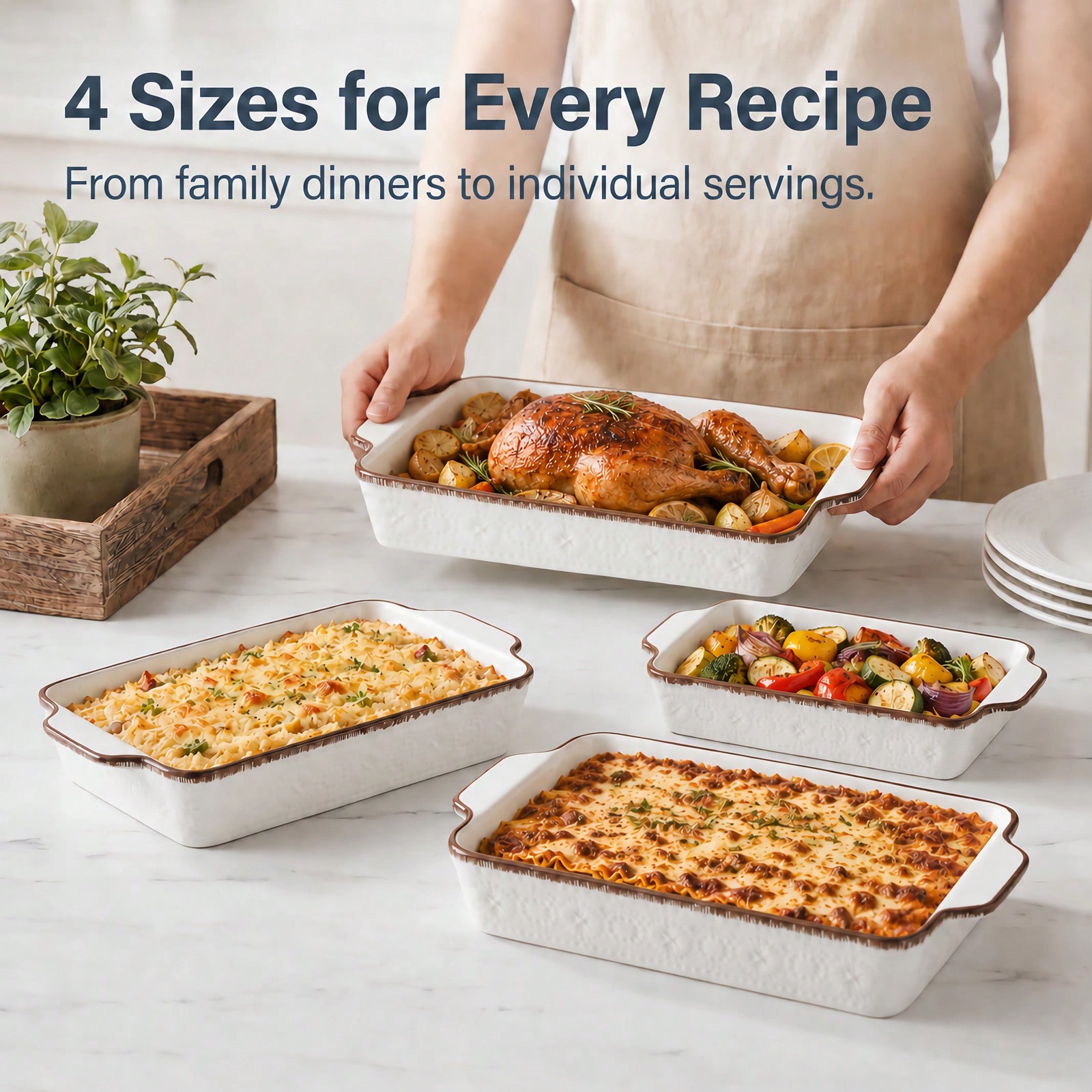 Casserole Dishes For Oven Vint - огляд і ціна Kitchen Glass Baking Set