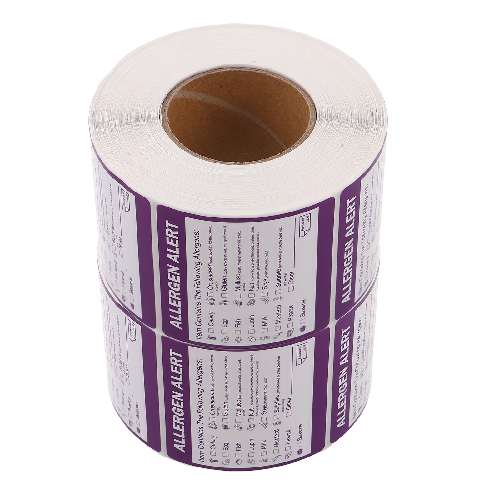 2 Rolls 2 Inch Allergen Label  - огляд і ціна Commercial Kitchen For Baking