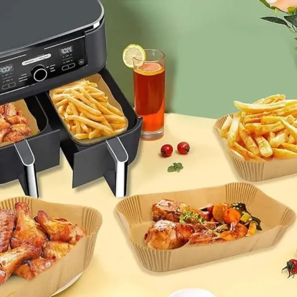 50/100pcs Disposable Air Fryer - огляд і ціна Kitchen Paper For Baking