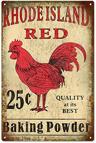 Vintage Metal Tin Sign Rhode I - огляд і ціна Kitchen Baking Island