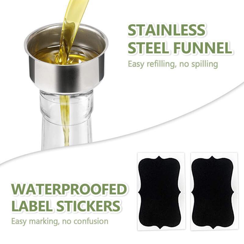 Kitchen Glass Oil Vinegar Disp - огляд і ціна Kitchen Glass Baking Set