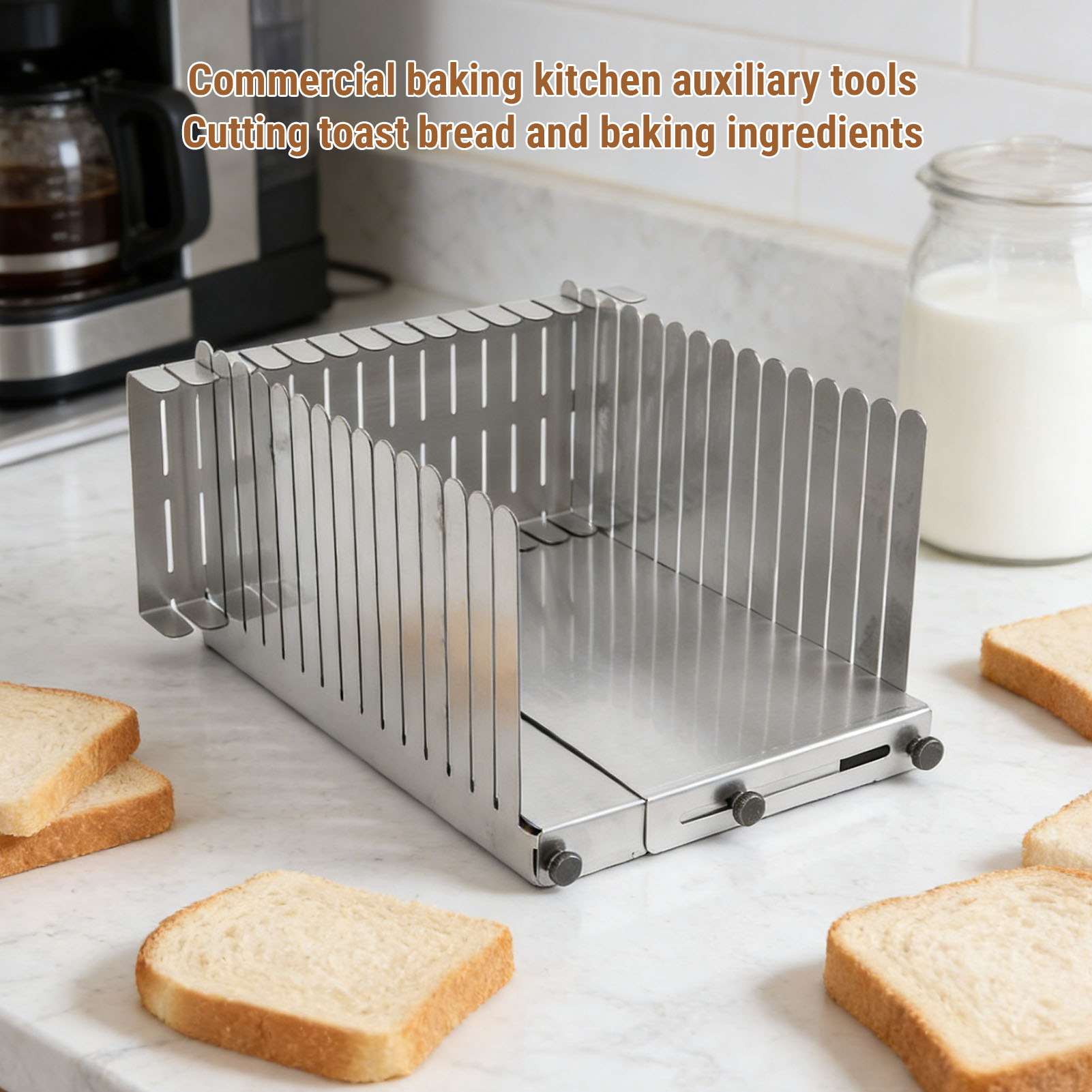 Bread Slicing Guide Stainless  - огляд і ціна Commercial Kitchen For Baking