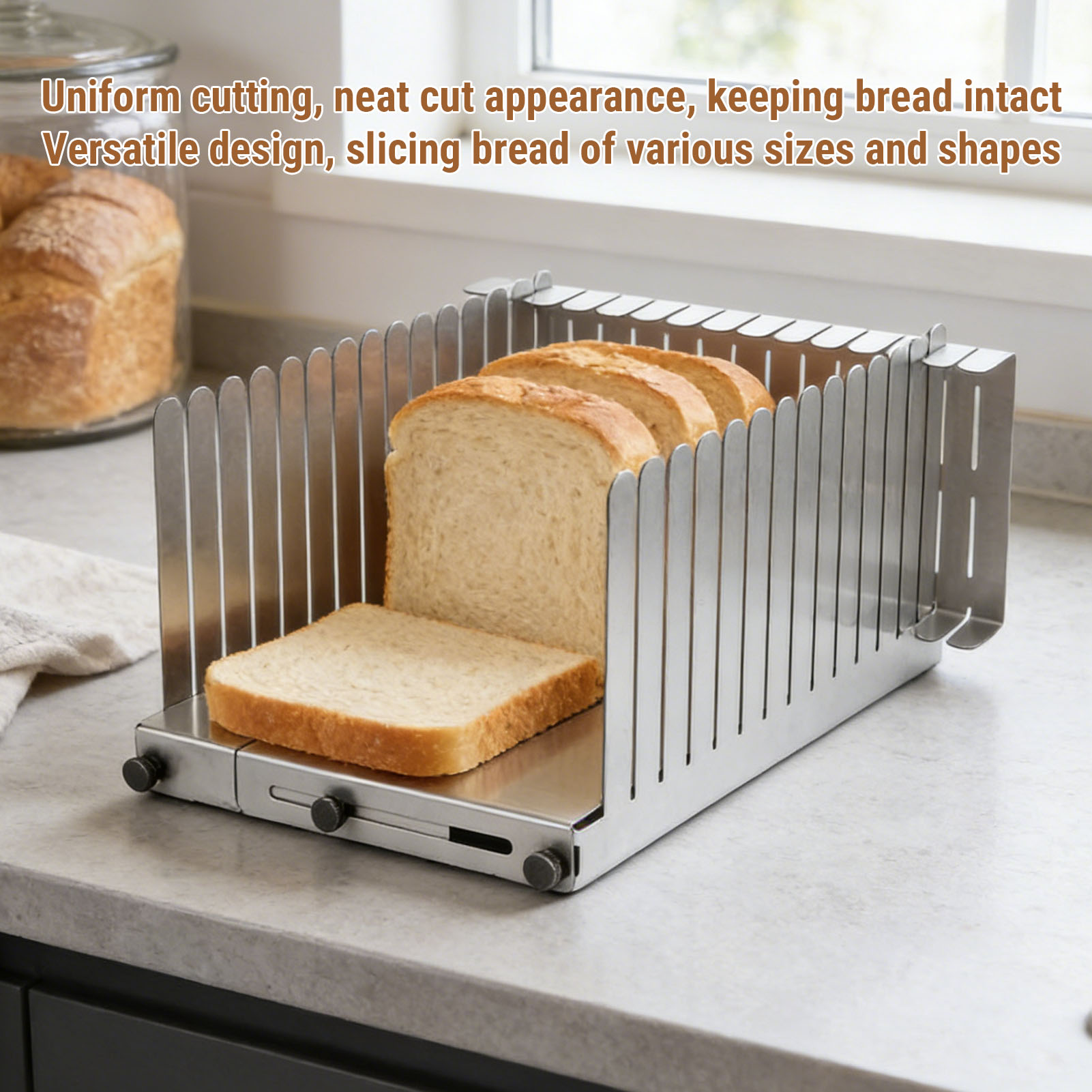 Bread Slicing Guide Stainless  - огляд і ціна Commercial Kitchen For Baking