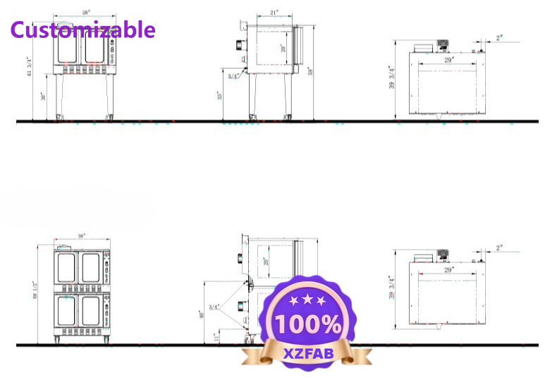 Factory Direct 2026 Convection - огляд і ціна Commercial Kitchen Baking Equipment