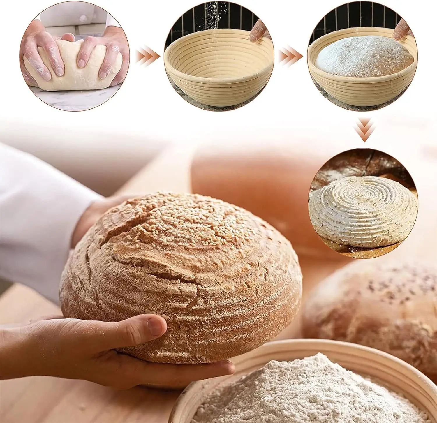 650ml Sourdough Starter Kit Gl - огляд і ціна Kitchen Glass Baking Set