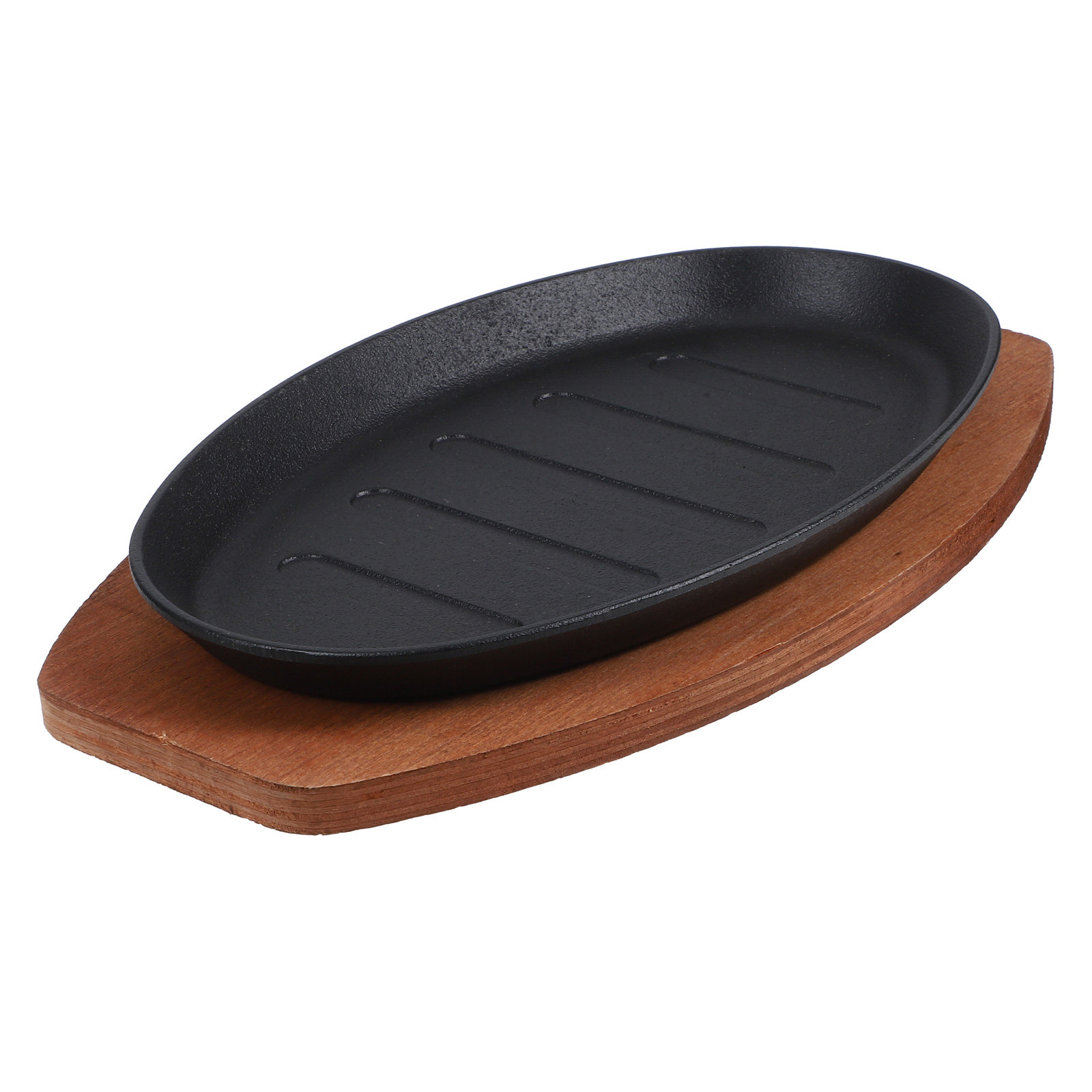 1Set Iron Grilling Pan Steak P - огляд і ціна Kitchen Essentials Baking Tray