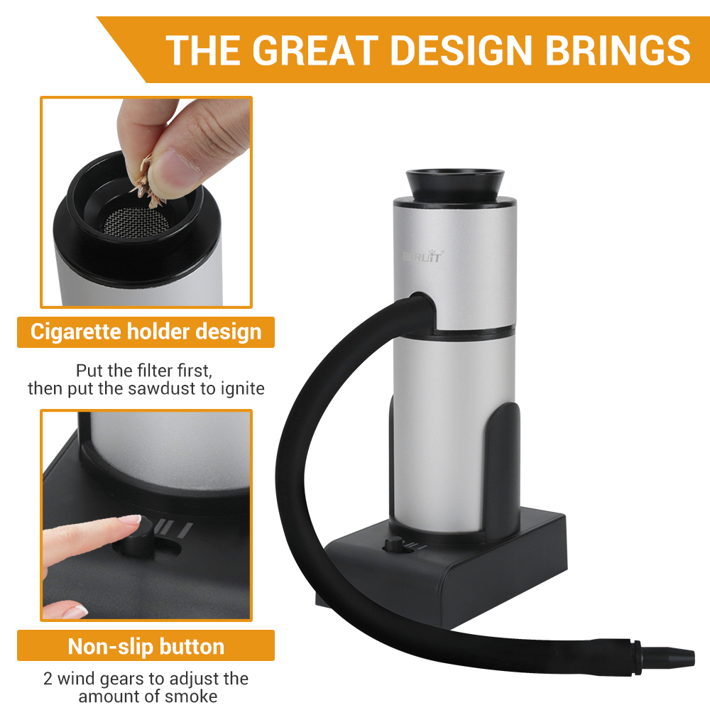 BORUiT Smoke Infuser Molecular - огляд і ціна Kitchen Baking Equipment