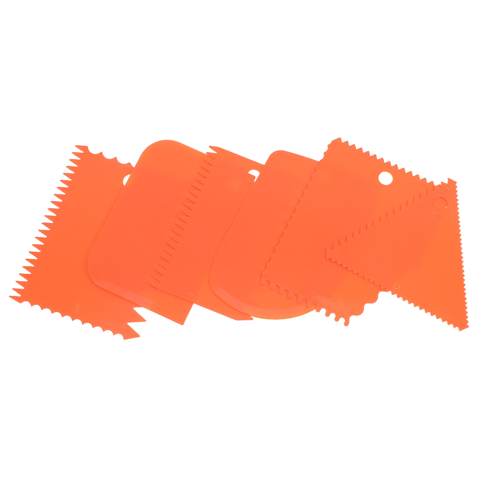 6Pcs Frosting Cake Comb Set Se - огляд і ціна Fondant Smoother Set