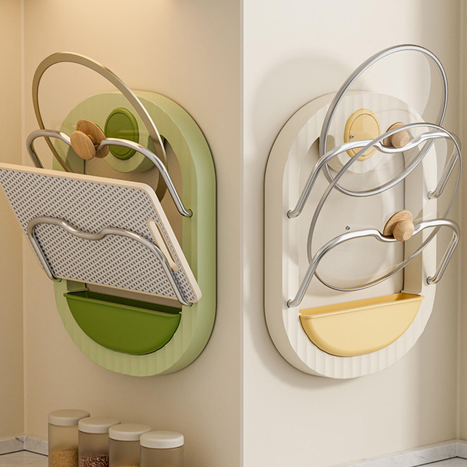Pot Lid Rack 2-Tier Wall Mount - огляд і ціна Kitchen Baking Cupboard