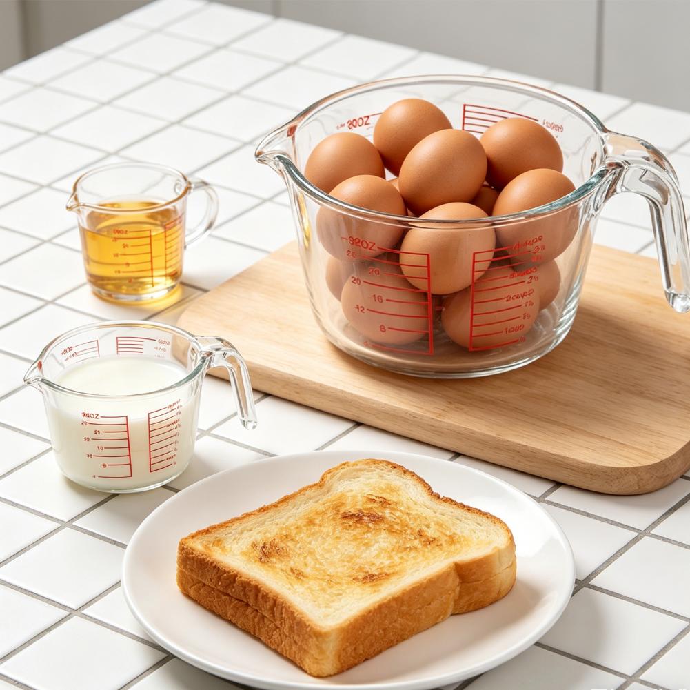Measuring Cup Set Measuring Cu - огляд і ціна Kitchen Glass Baking Set