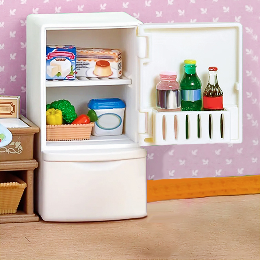 Dollhouse Miniature Refrigerat - огляд і ціна Miniature Baking Kitchen
