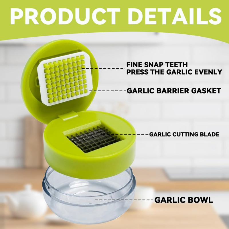 Garlic Mincer for Kitchen Easy - огляд і ціна Miniature Baking Kitchen