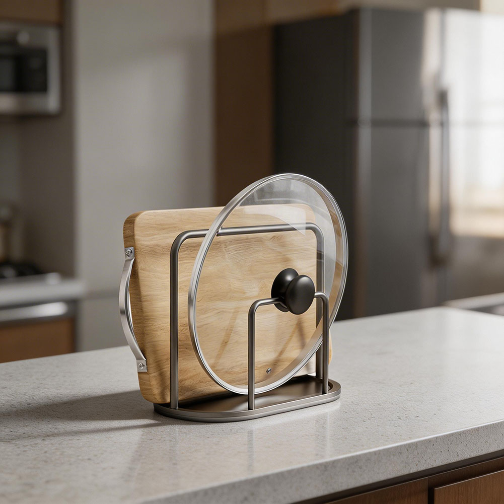 Chopping Board Holder Aluminum - огляд і ціна Kitchen Baking Tray Rack