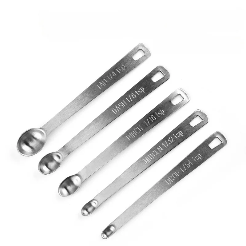 5Pcs Stainless Steel Mini Meas - огляд і ціна Miniature Baking Kitchen