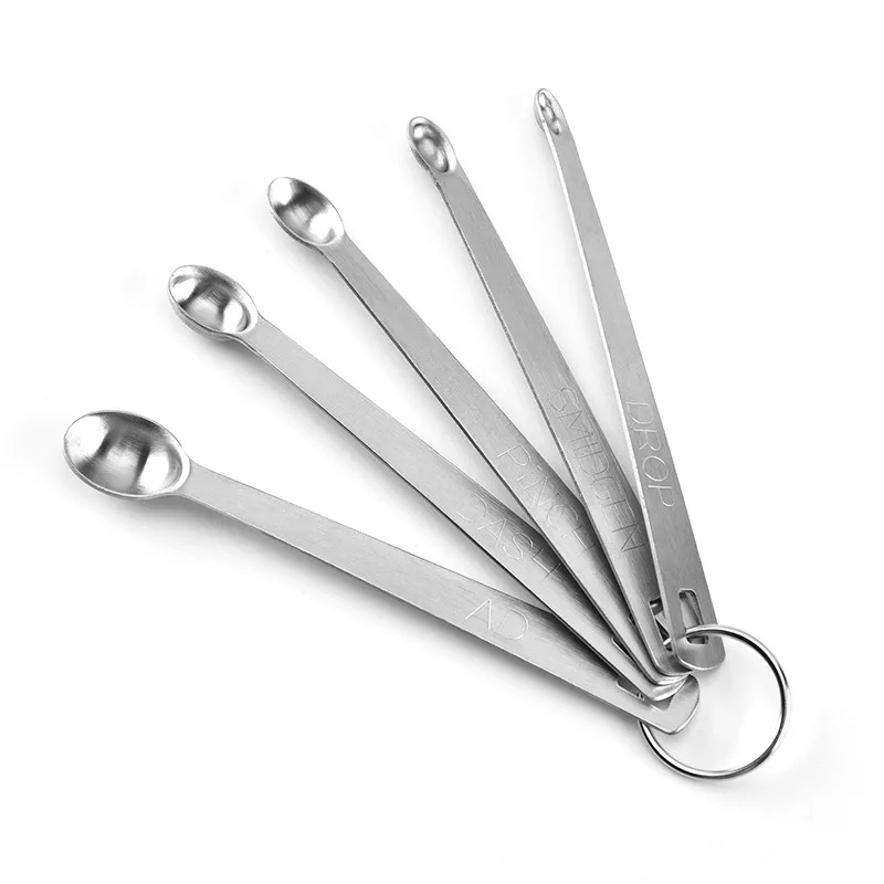 5Pcs Stainless Steel Mini Meas - огляд і ціна Miniature Baking Kitchen