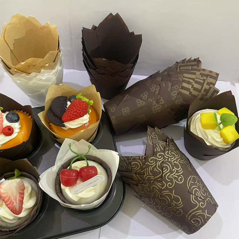 50Pcs/100Pcs/200Pcs Tulip Cake - огляд і ціна Kitchen Paper For Baking