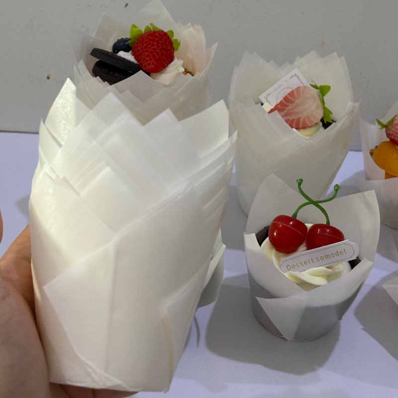 50Pcs/100Pcs/200Pcs Tulip Cake - огляд і ціна Kitchen Paper For Baking