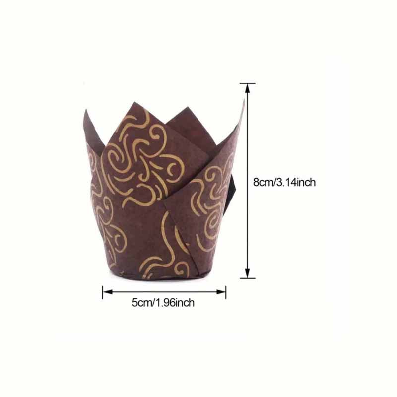 50Pcs/100Pcs/200Pcs Tulip Cake - огляд і ціна Kitchen Paper For Baking