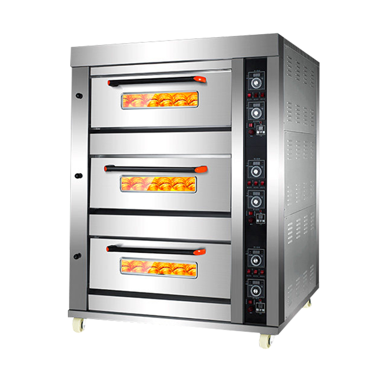 Guangzhou 3 Deck 6 Trays Comme - огляд і ціна Commercial Kitchen Baking Equipment