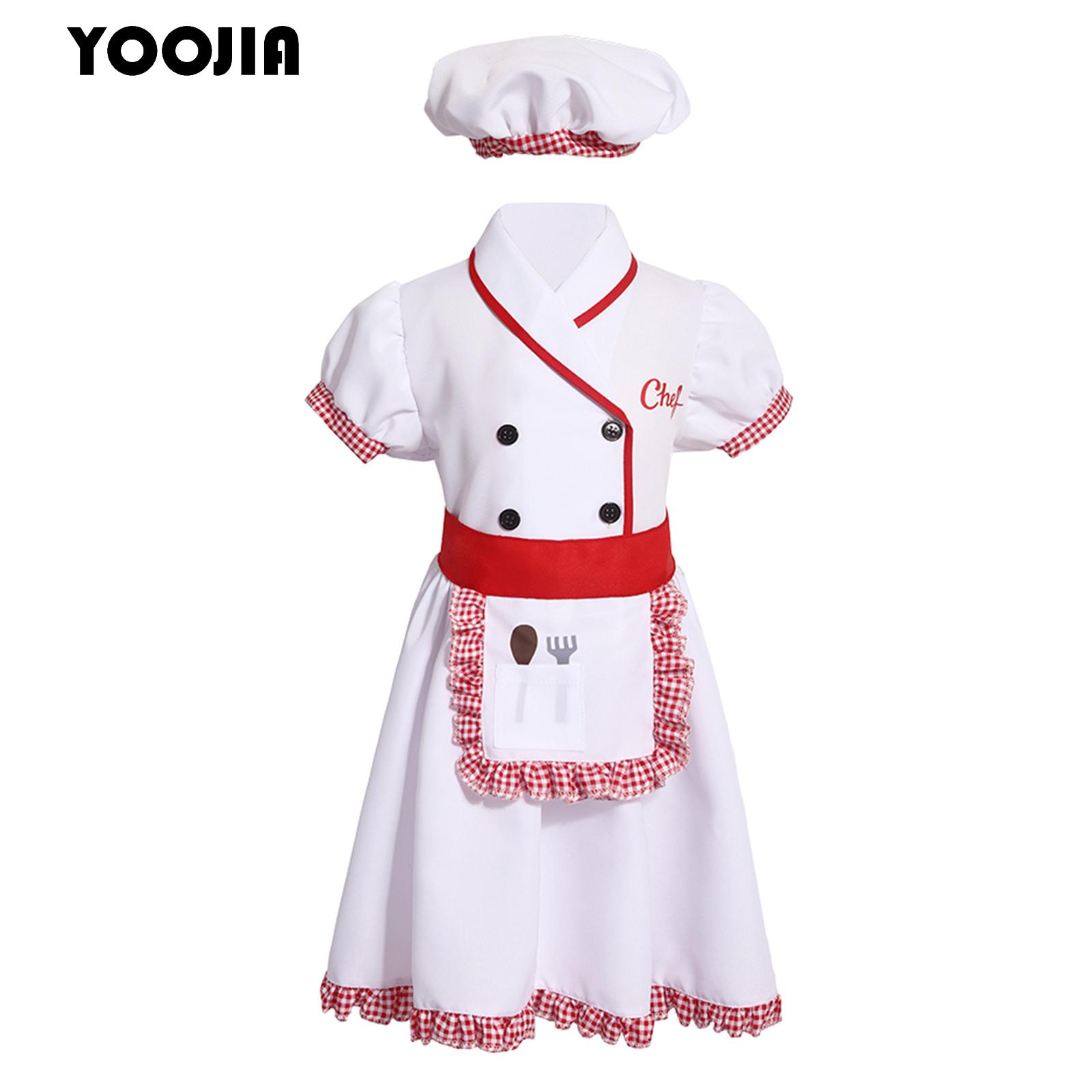 Boys Girl Chef Uniforms Apron  - огляд і ціна Cooking Chef Xl
