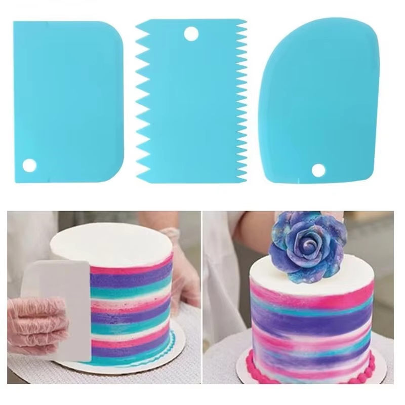 3PCS Cream Scraper Smoother Ir - огляд і ціна Fondant Smoother Set