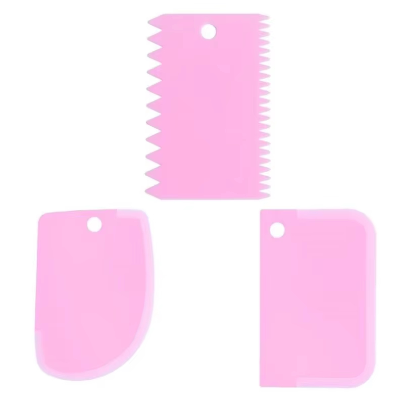 3PCS Cream Scraper Smoother Ir - огляд і ціна Fondant Smoother Set