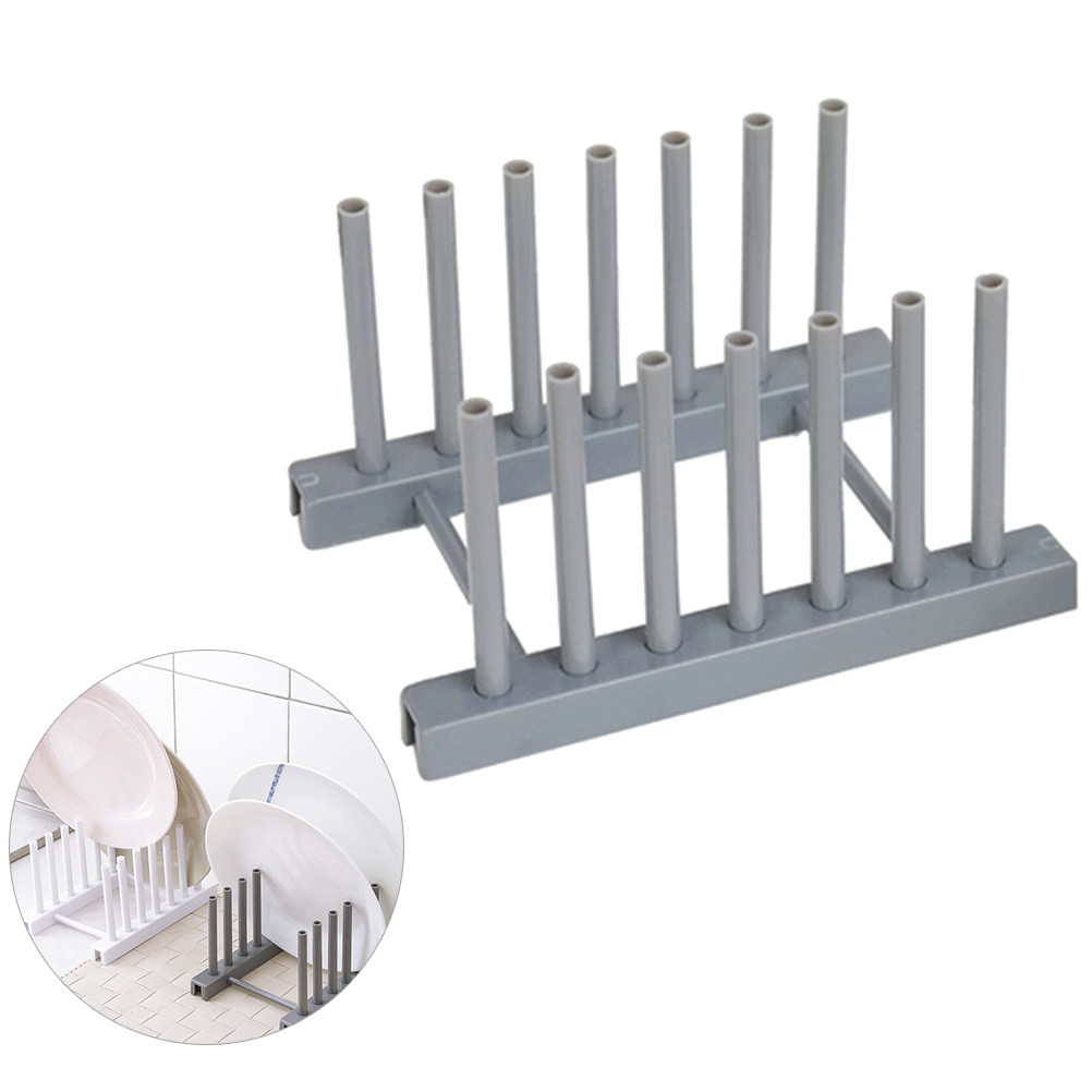 Grey Plastic Dish Rack Kitchen - огляд і ціна Kitchen Baking Cupboard