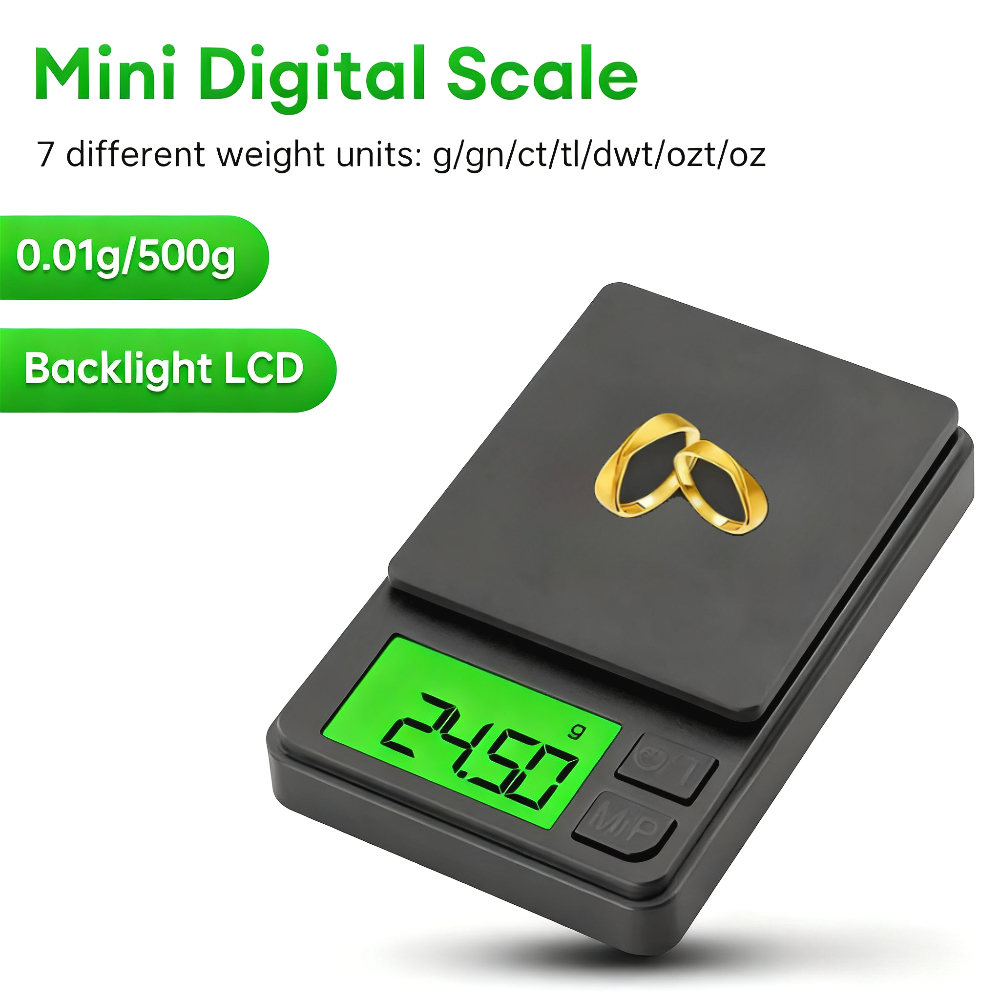 200/500/1000g 0.01g mini digit - огляд і ціна Miniature Baking Kitchen