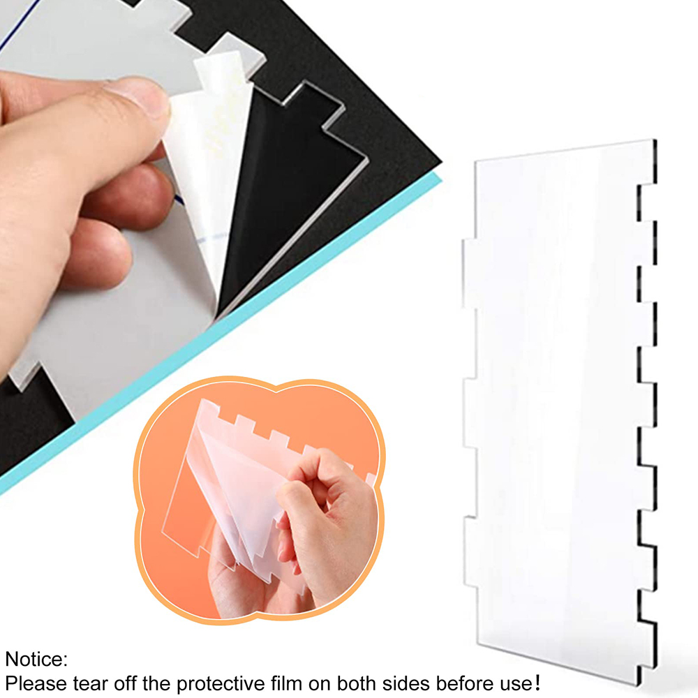 4/6 Pcs Acrylic Cake Decoratin - огляд і ціна Fondant Smoother Set