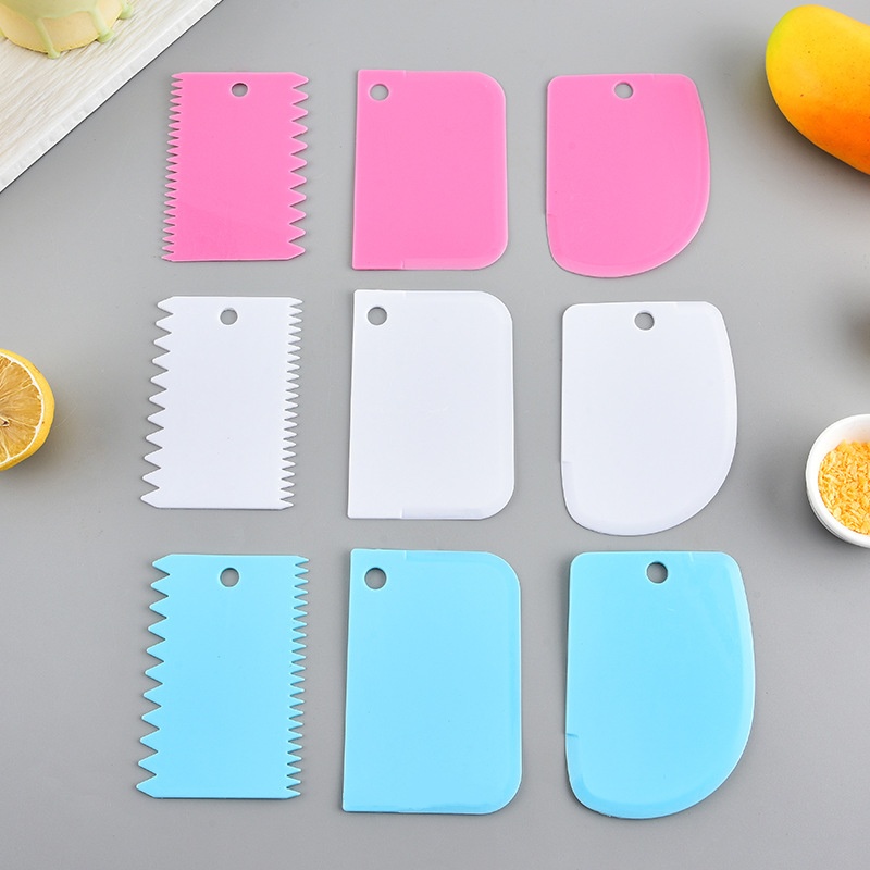3PCS/Lot Cream Scraper Smoothe - огляд і ціна Fondant Smoother Set