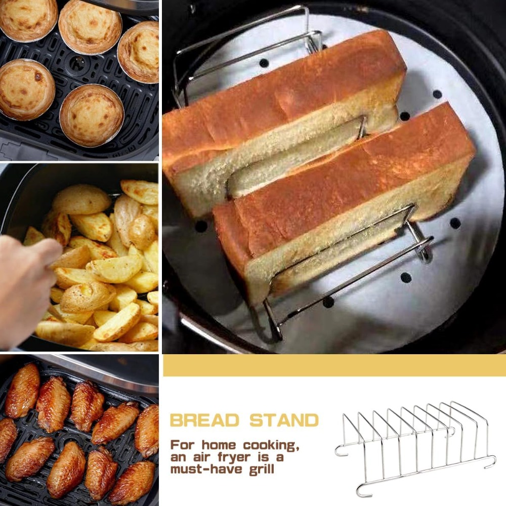 1Pcs Stainless Steel Toast Bre - огляд і ціна Kitchen Baking Tray Rack