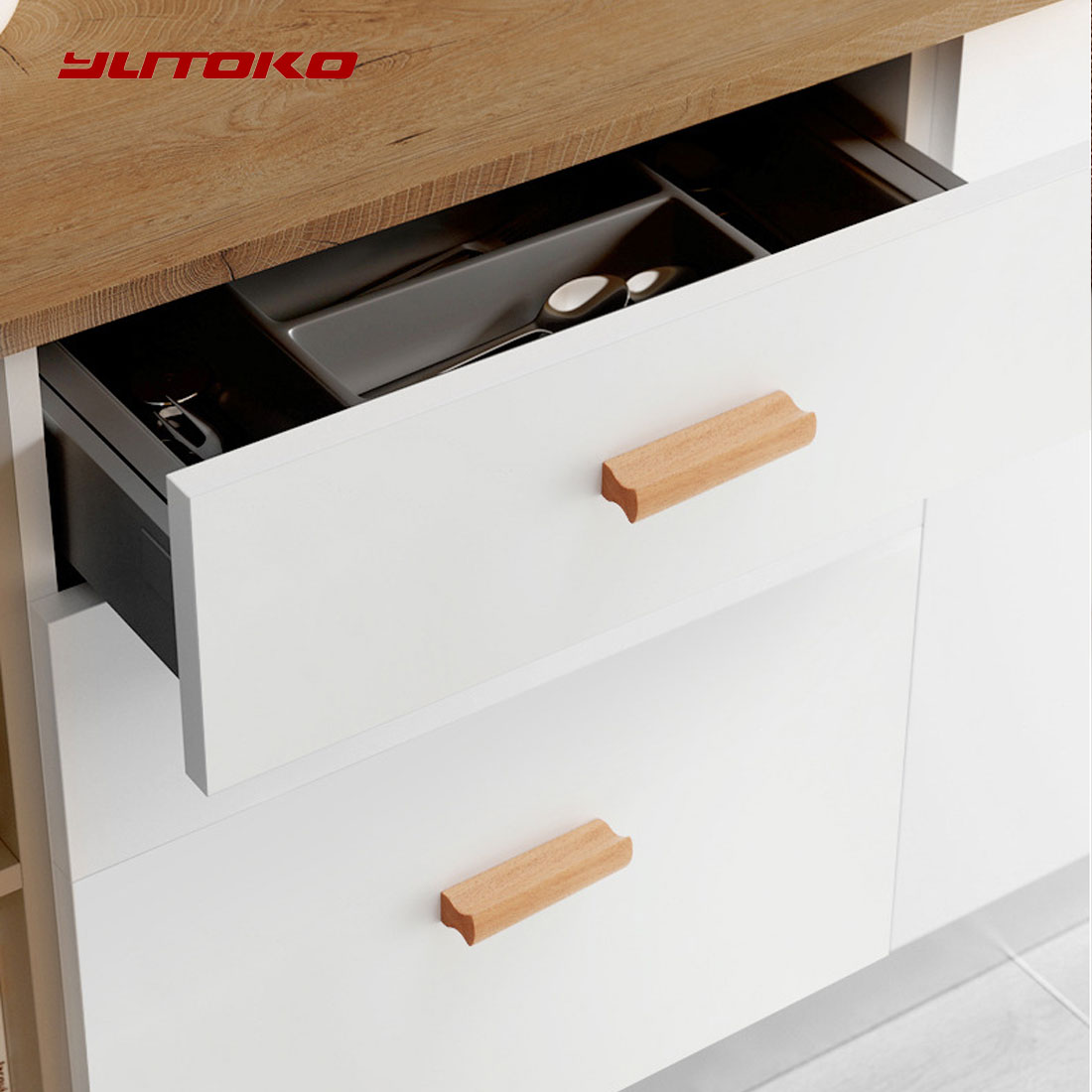 Walnut Wooden Furniture Handle - огляд і ціна Kitchen Queen