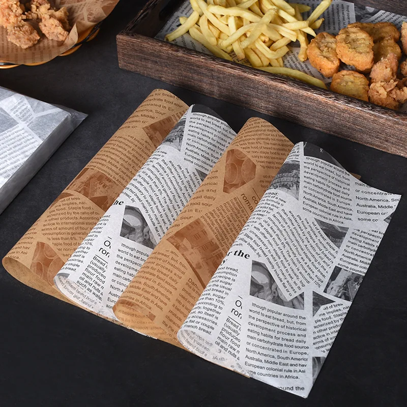 50pcs Oil-Proof Baking Food Wr - огляд і ціна Kitchen Paper For Baking