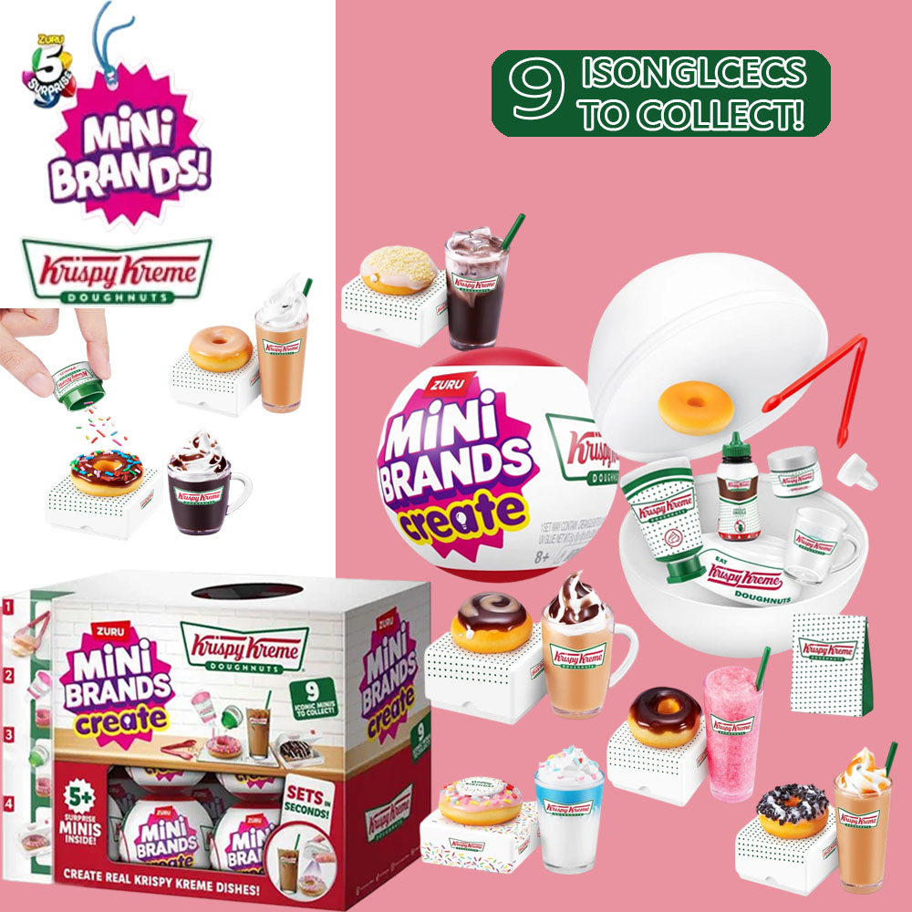 Zuru Mini Brands Krispy Kreme  - огляд і ціна Miniature Baking Kitchen