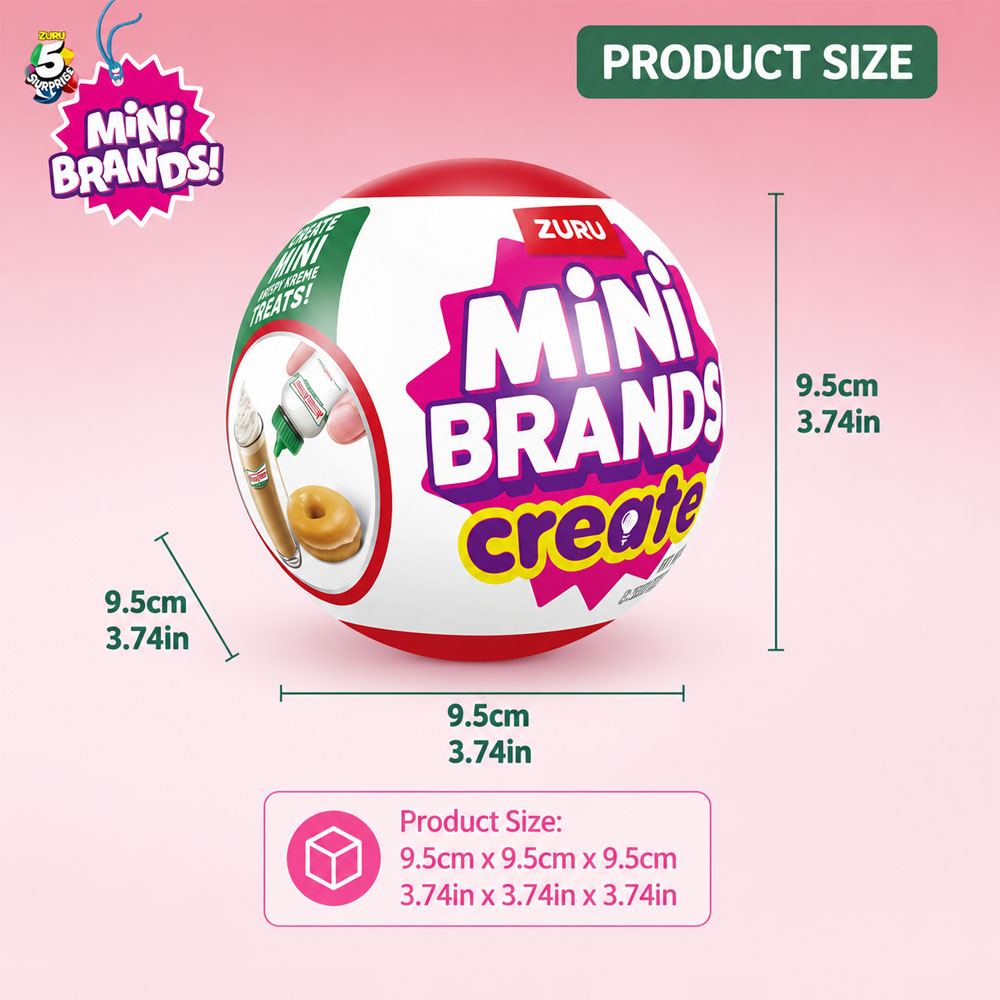 Zuru Mini Brands Krispy Kreme  - огляд і ціна Miniature Baking Kitchen