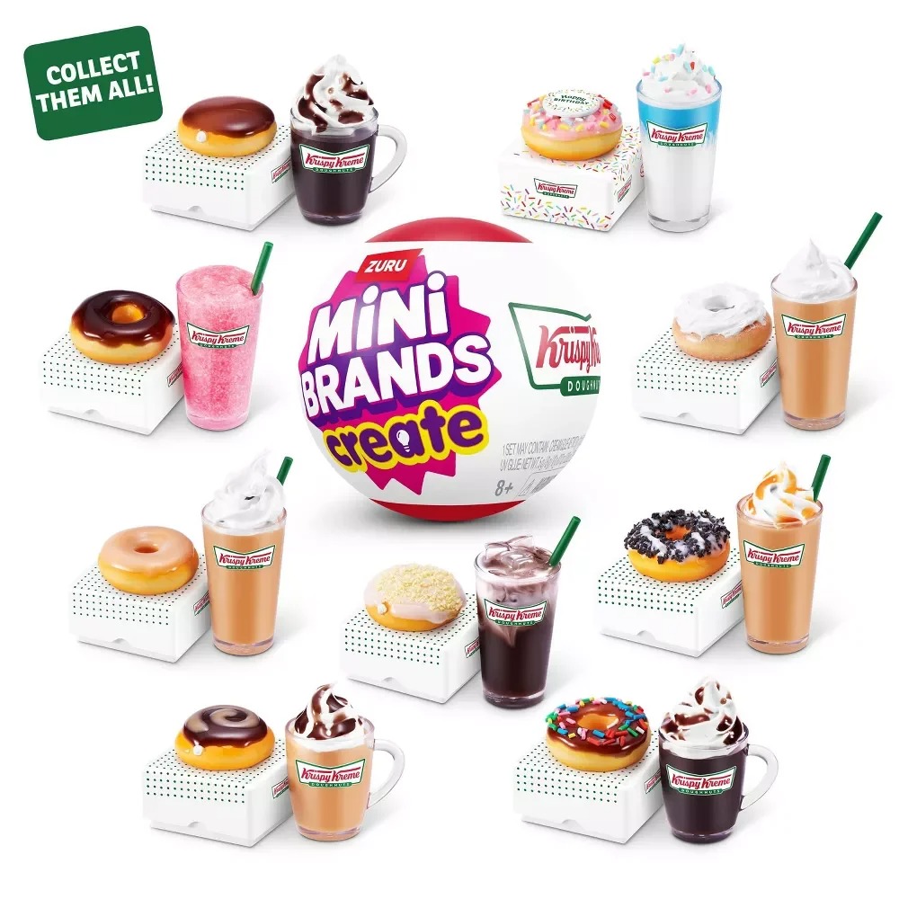 Zuru Mini Brands Krispy Kreme  - огляд і ціна Miniature Baking Kitchen