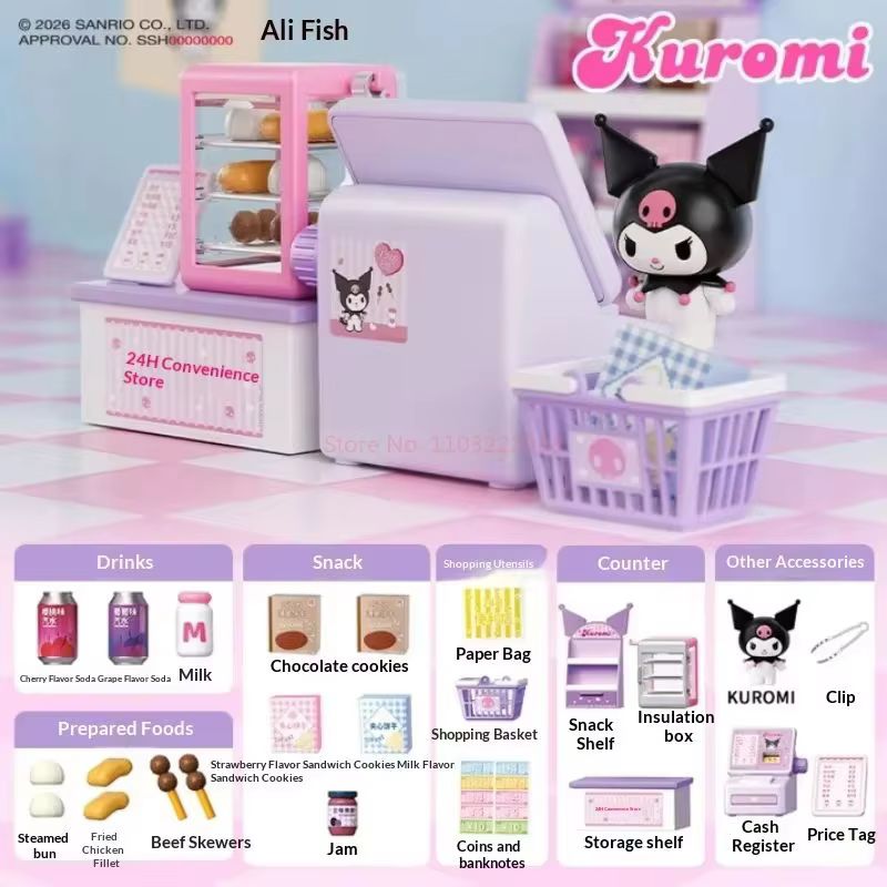 Sanrio All Kitchen Series Blin - огляд і ціна Miniature Baking Kitchen