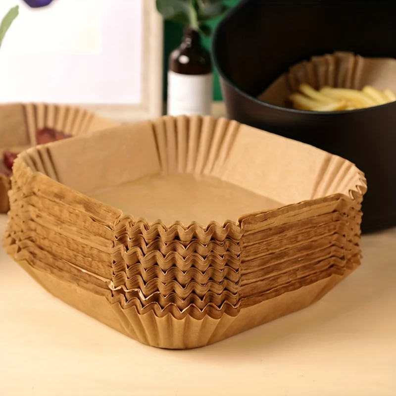 30/50 Pack Air Fryer Paper Squ - огляд і ціна Kitchen Paper For Baking