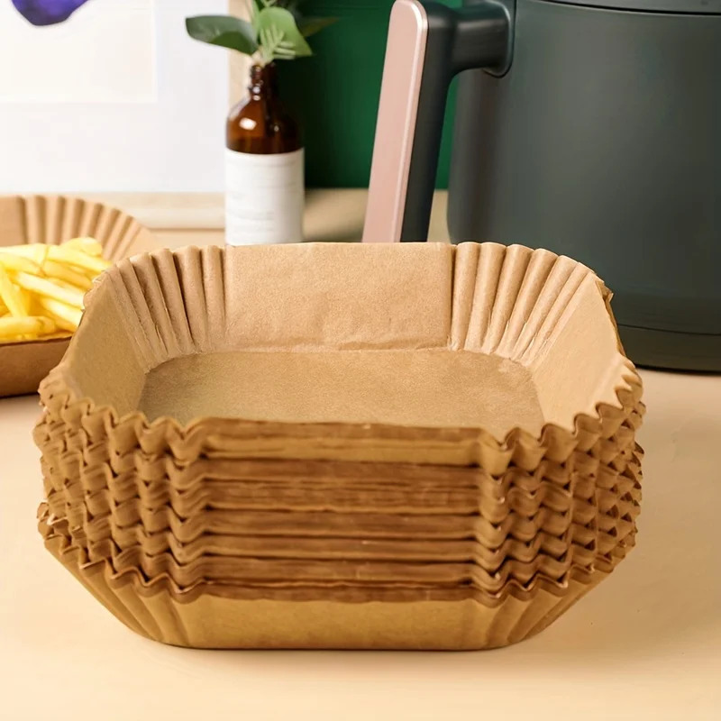 30/50 Pack Air Fryer Paper Squ - огляд і ціна Kitchen Paper For Baking