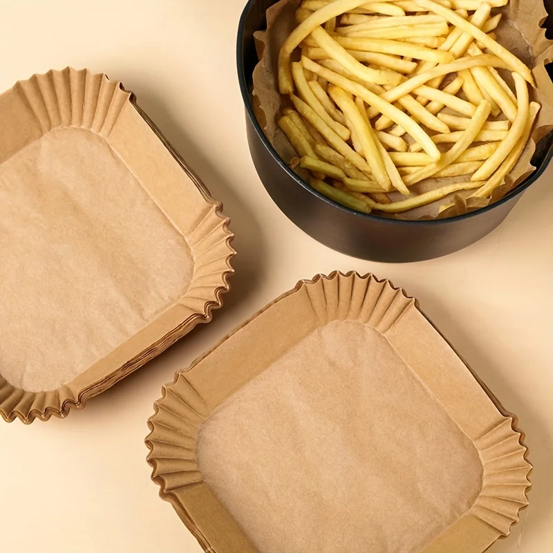 30/50 Pack Air Fryer Paper Squ - огляд і ціна Kitchen Paper For Baking