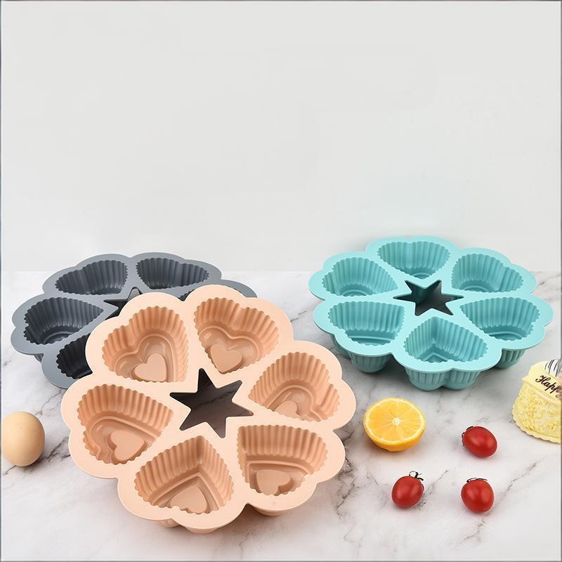 Nonstick Silicone Heart Shaped - огляд і ціна Kitchen Essentials Baking Tray