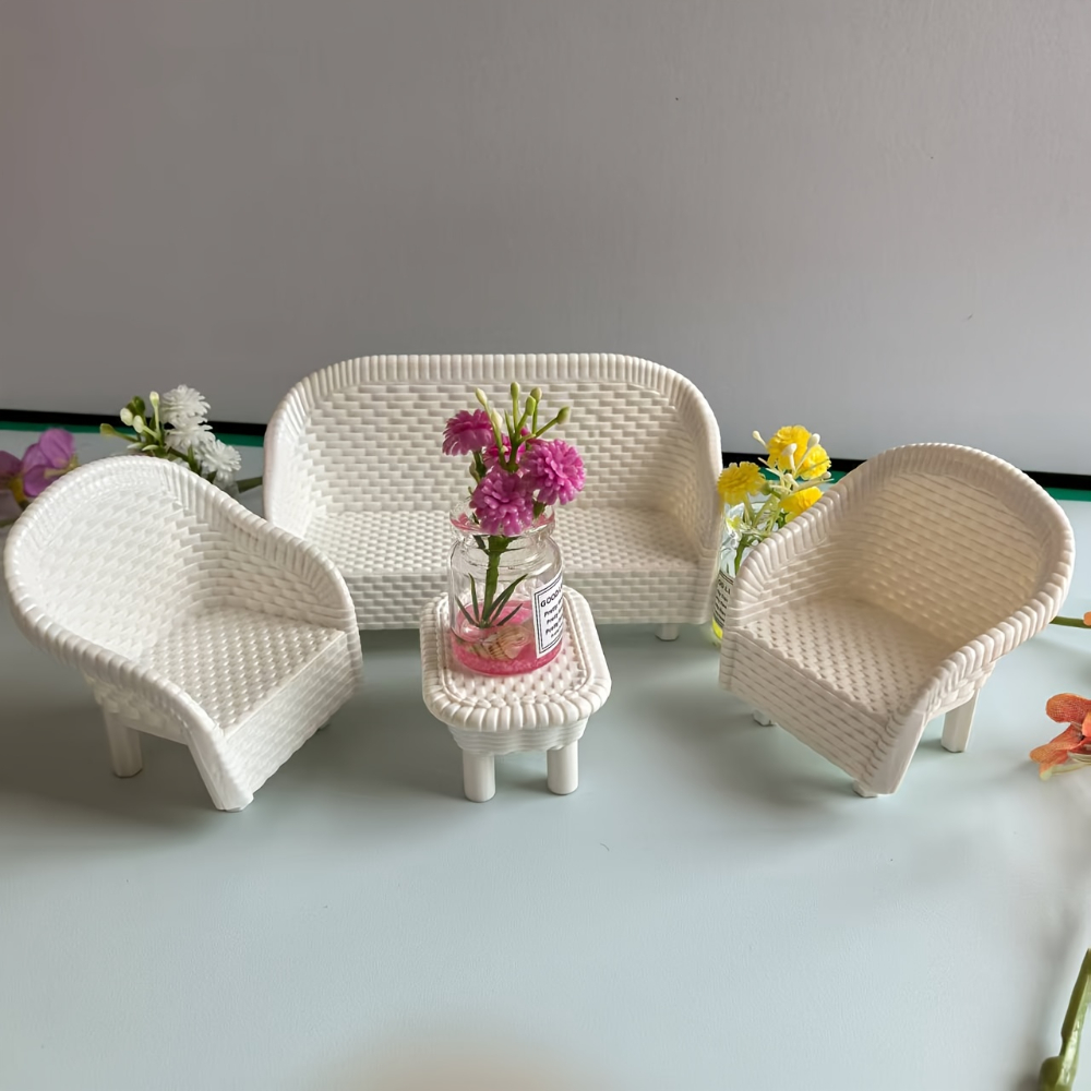 4 Mini Coffee Table and Chair  - огляд і ціна Kitchen Queen