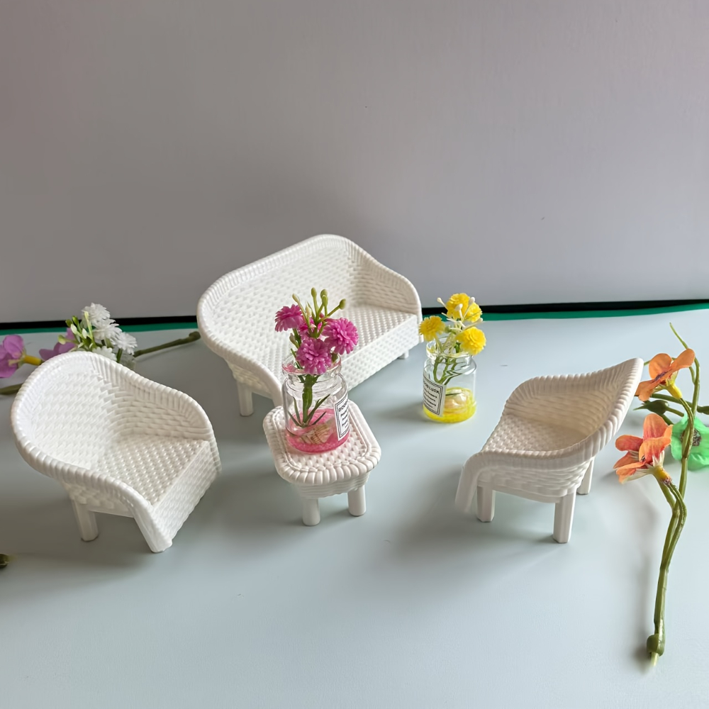 4 Mini Coffee Table and Chair  - огляд і ціна Kitchen Queen